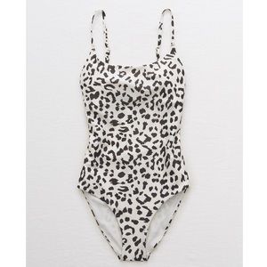 NWOT - Aerie XL leopard print bathing suit!